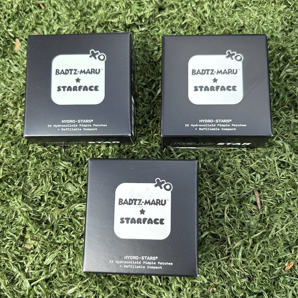 NWT 3 Badtz-Maru X Starface Hydro-stars Compacts 32 Hydrocolloid Pimple Patches